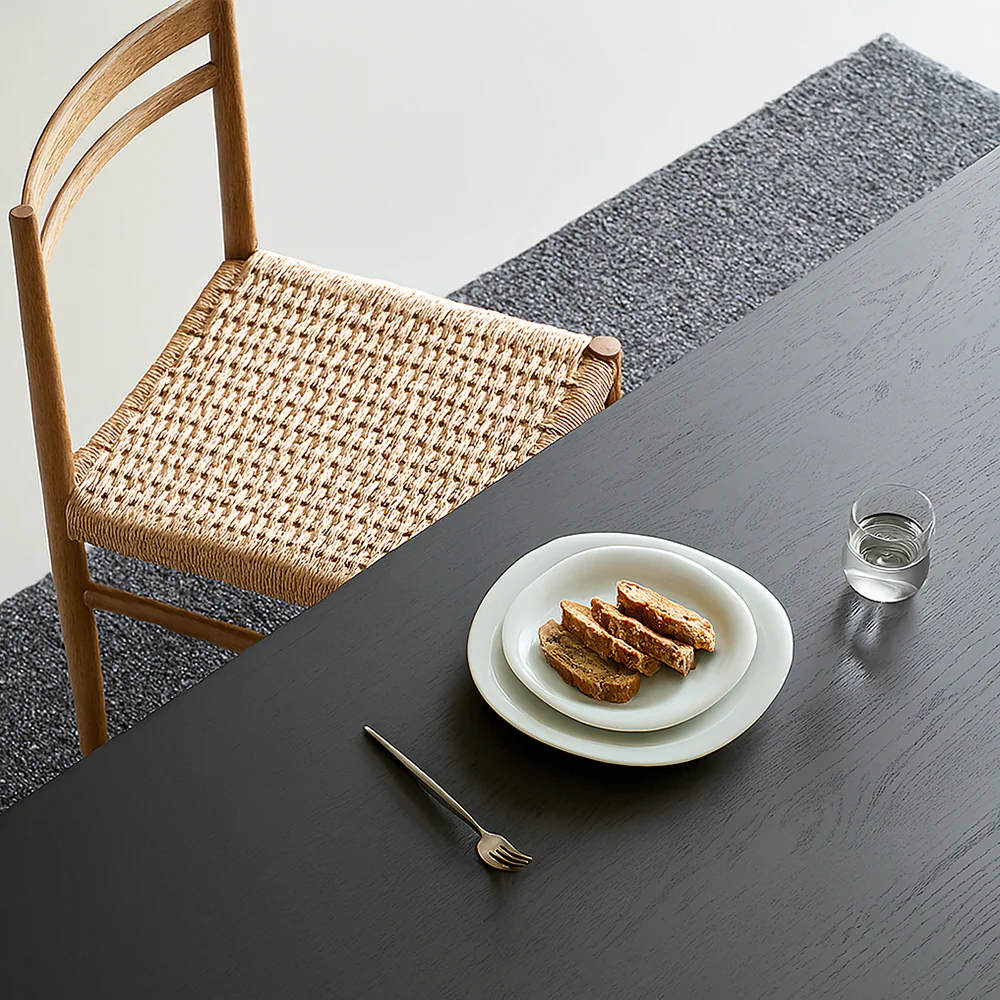 Seita Rectangular Dining Table - Modern Solid Wood Table with Clean Lines for 6-8 People - Image 6